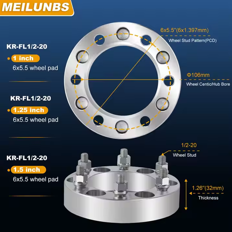 Wheel Spacer Trailer Wheels