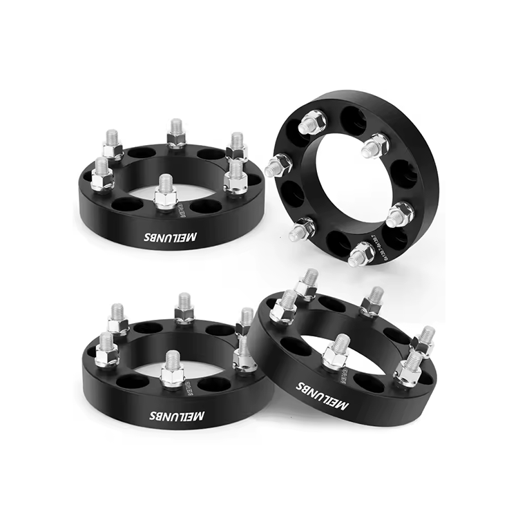 30MM ALUMINIUM BLACK WHEEL SPACER SPACER SET X4 for MITSUBISHI L200 VA823